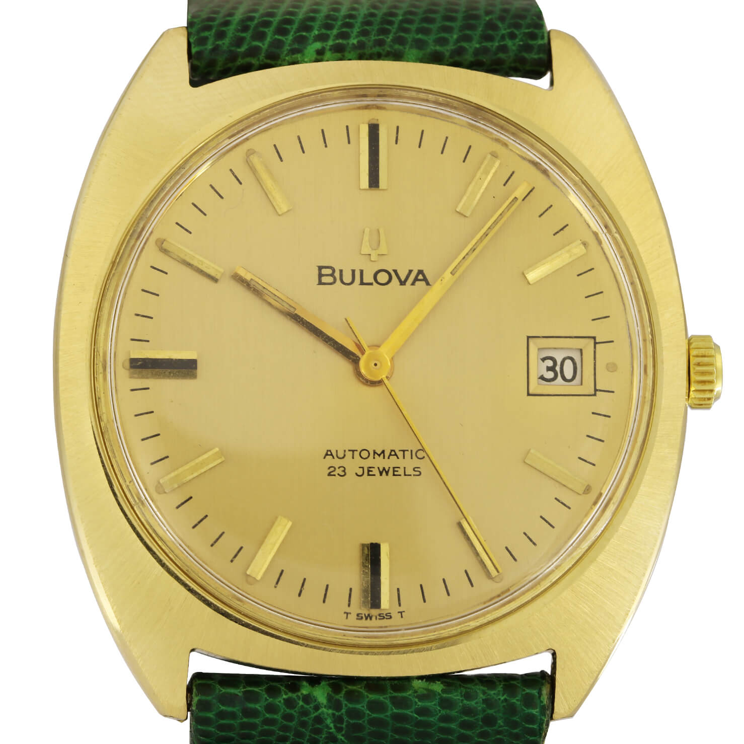 Bulova Vintage Date Gold Ref 779 ricondizionato a 990.00€