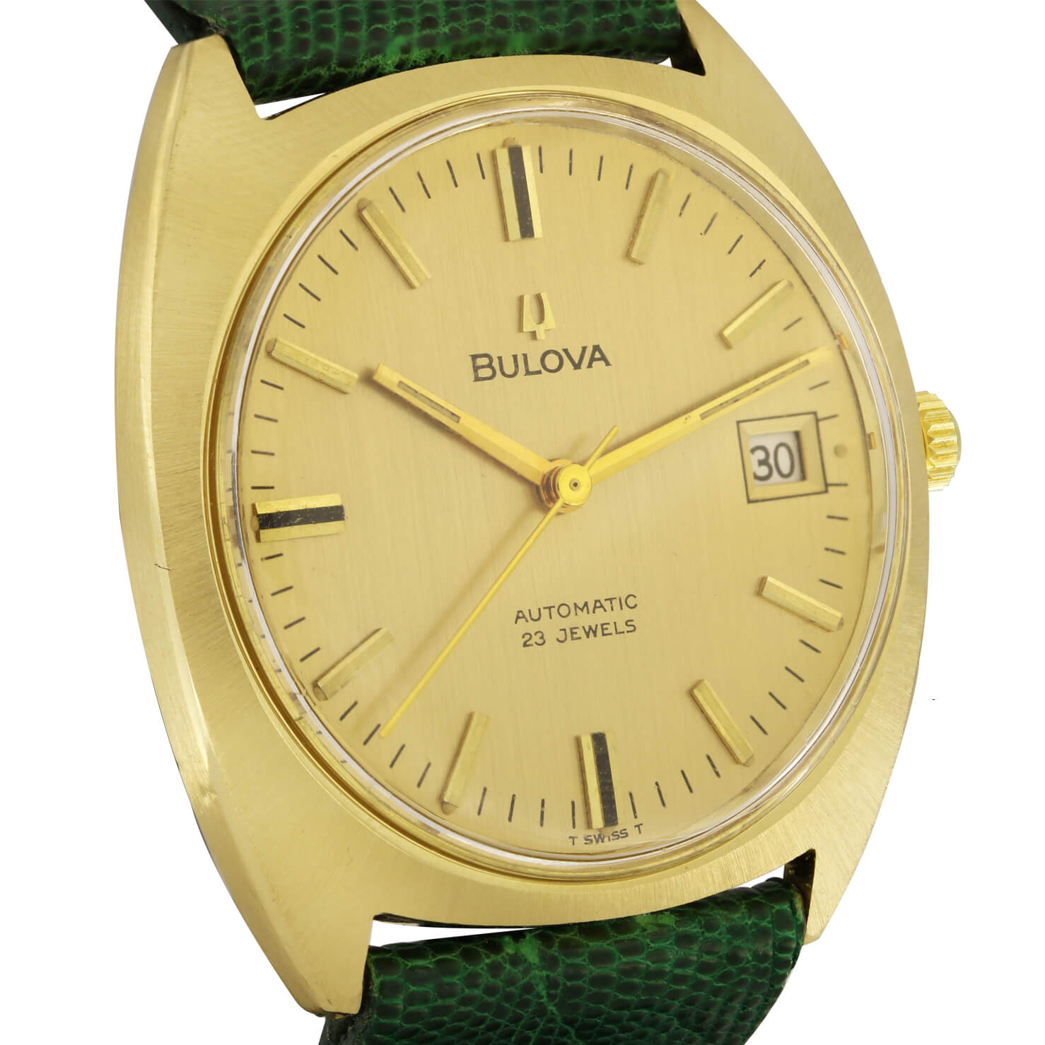 Bulova Vintage Date Gold Ref 779 ricondizionato a 990.00€