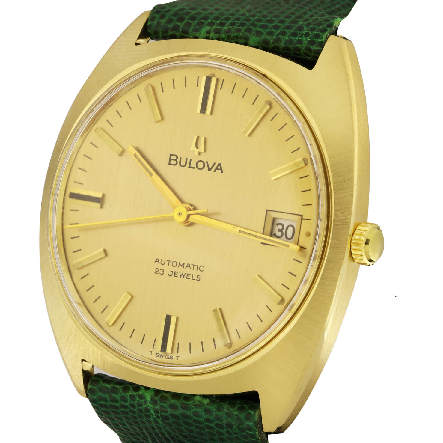 Bulova Vintage Date Gold Ref 779 ricondizionato a 990.00€