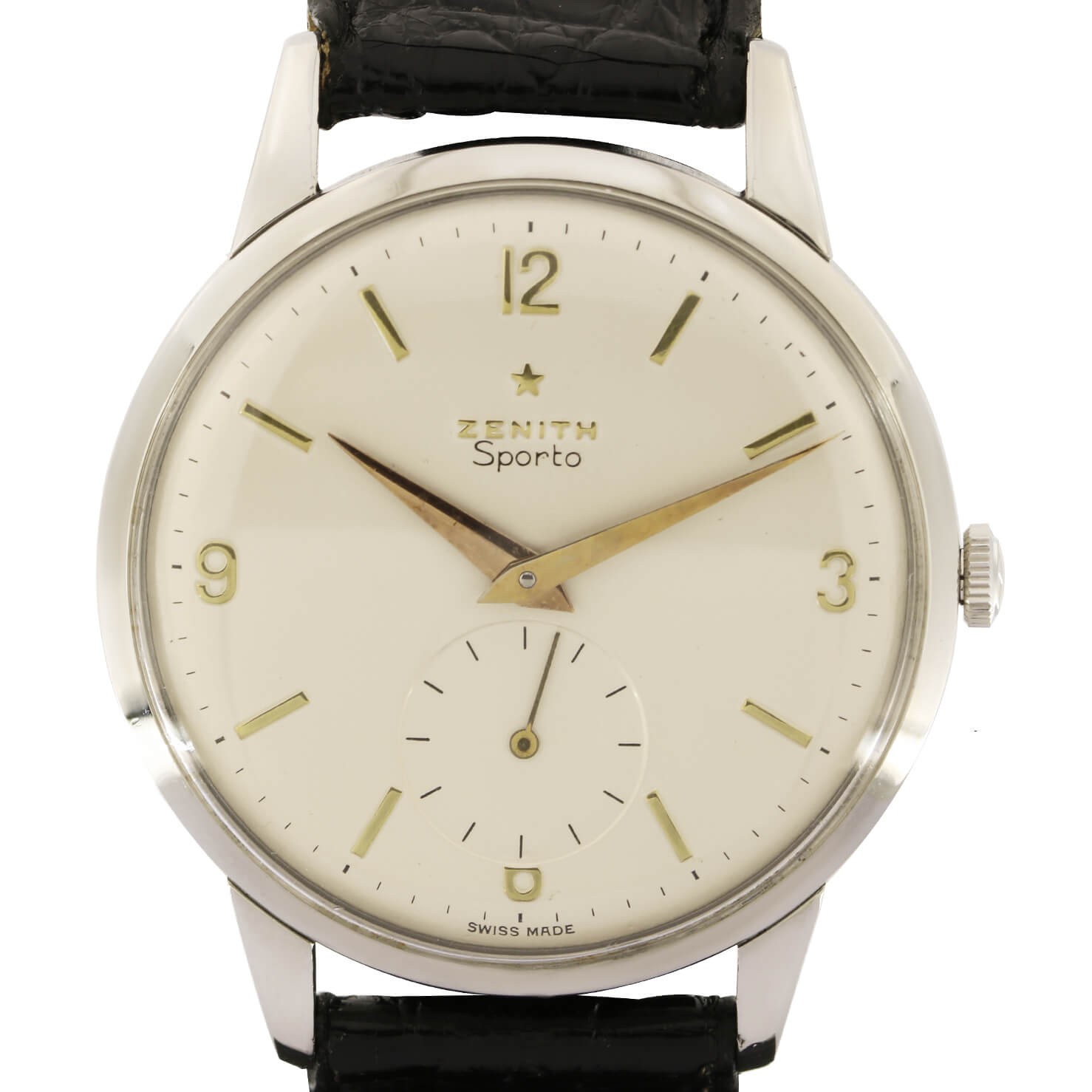 Zenith Sporto Oversize 37 mm calibro 40 ricondizionato a 780.00€