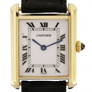 Cartier Tank Panthere gran de riz ref 878227 ricondizionato a