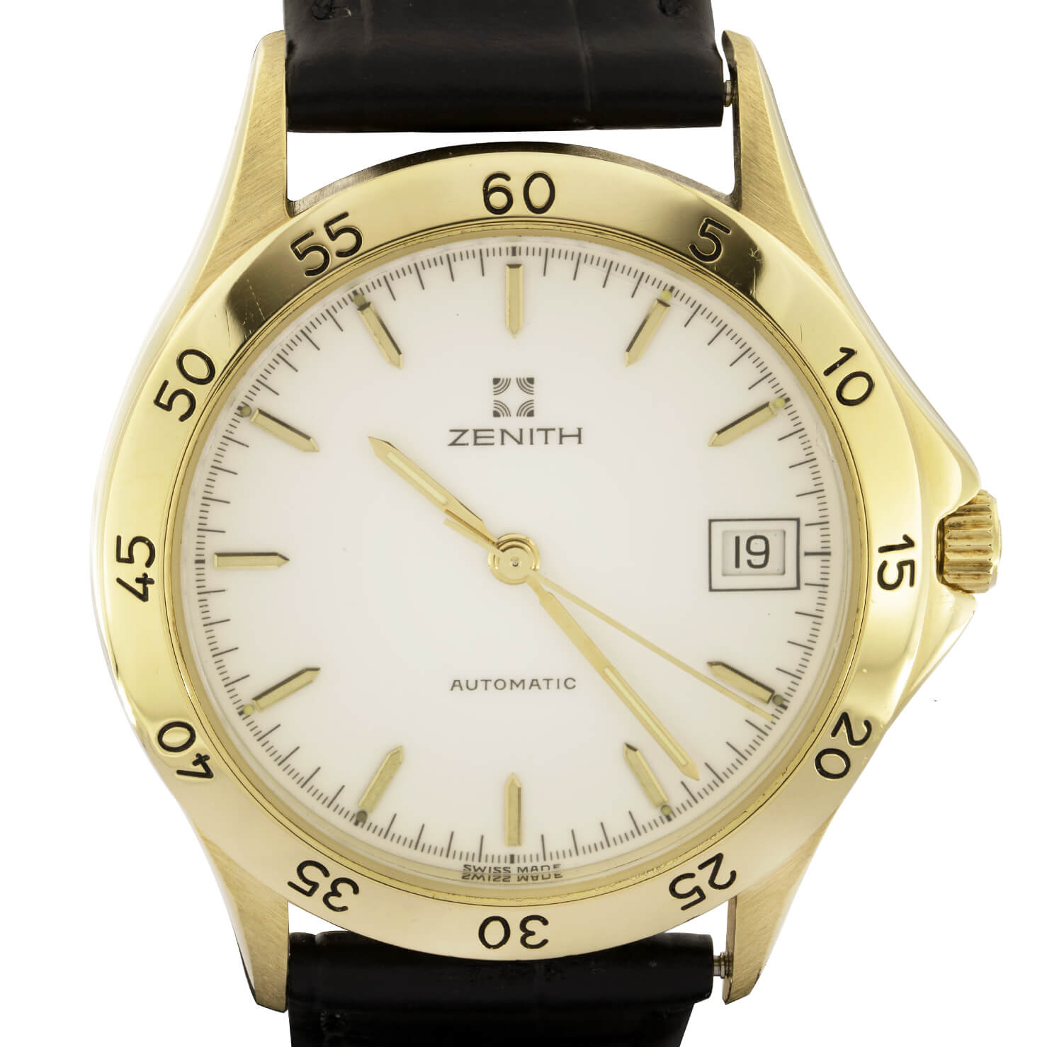 Zenith Automatic 35 mm oro 18kt Ref 060123462 ricondizionato a 1,800.00€