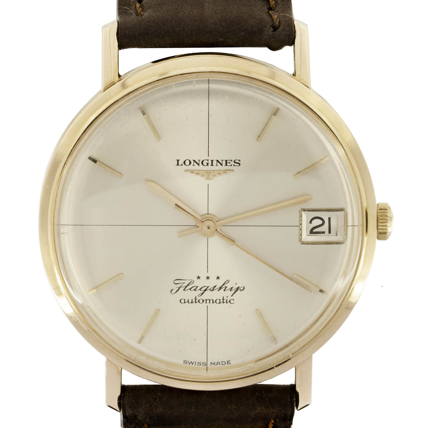 Longines Flagship Automatic Big Ship 18kt ref 3417 ricondizionato a  1,850.00€