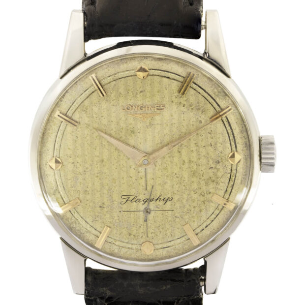 Longines Flagship Cal 30L Engraved Dial 35 mm ref 8888-31