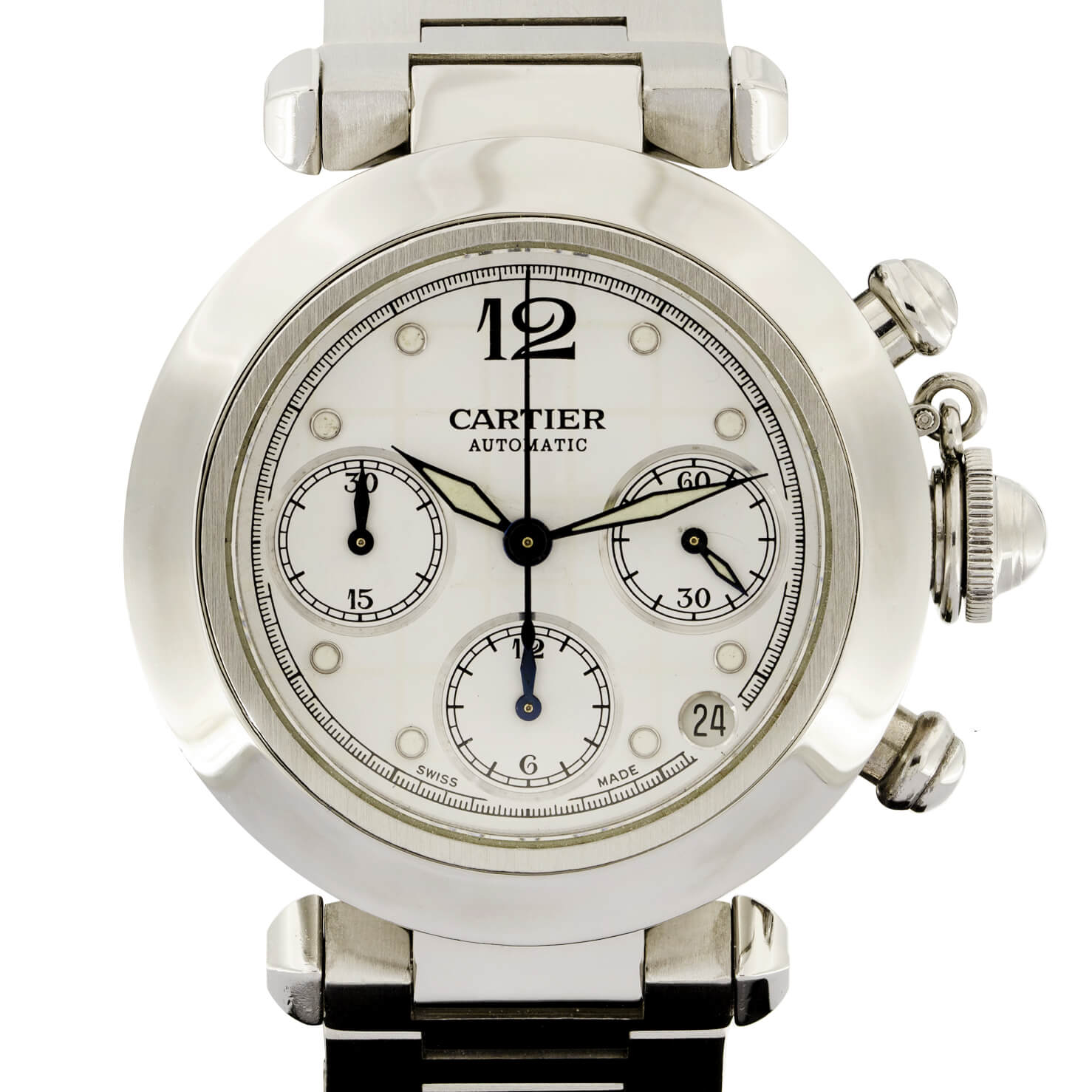 cartier pasha automatic chronograph