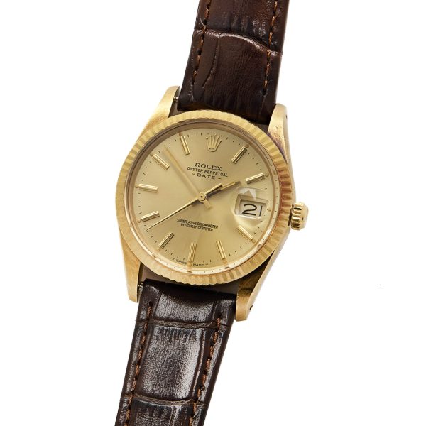 Rolex Oyster Perpetual Date 34mm ref 15038