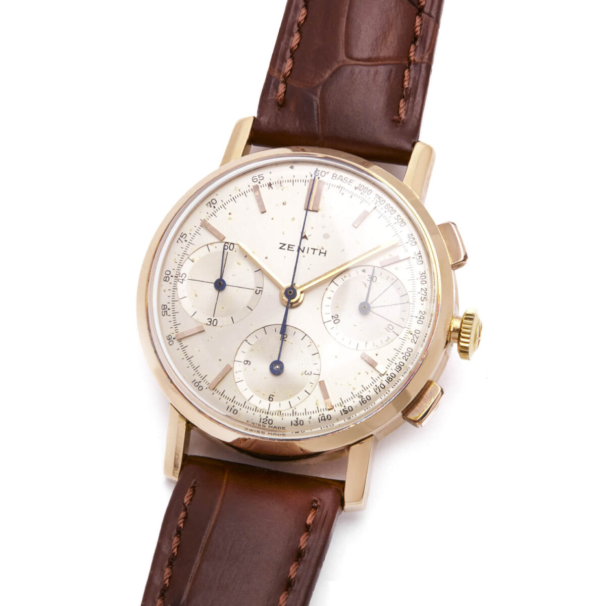 Zenith Stellina Chronograph Tricompax caliber 146H 18kt