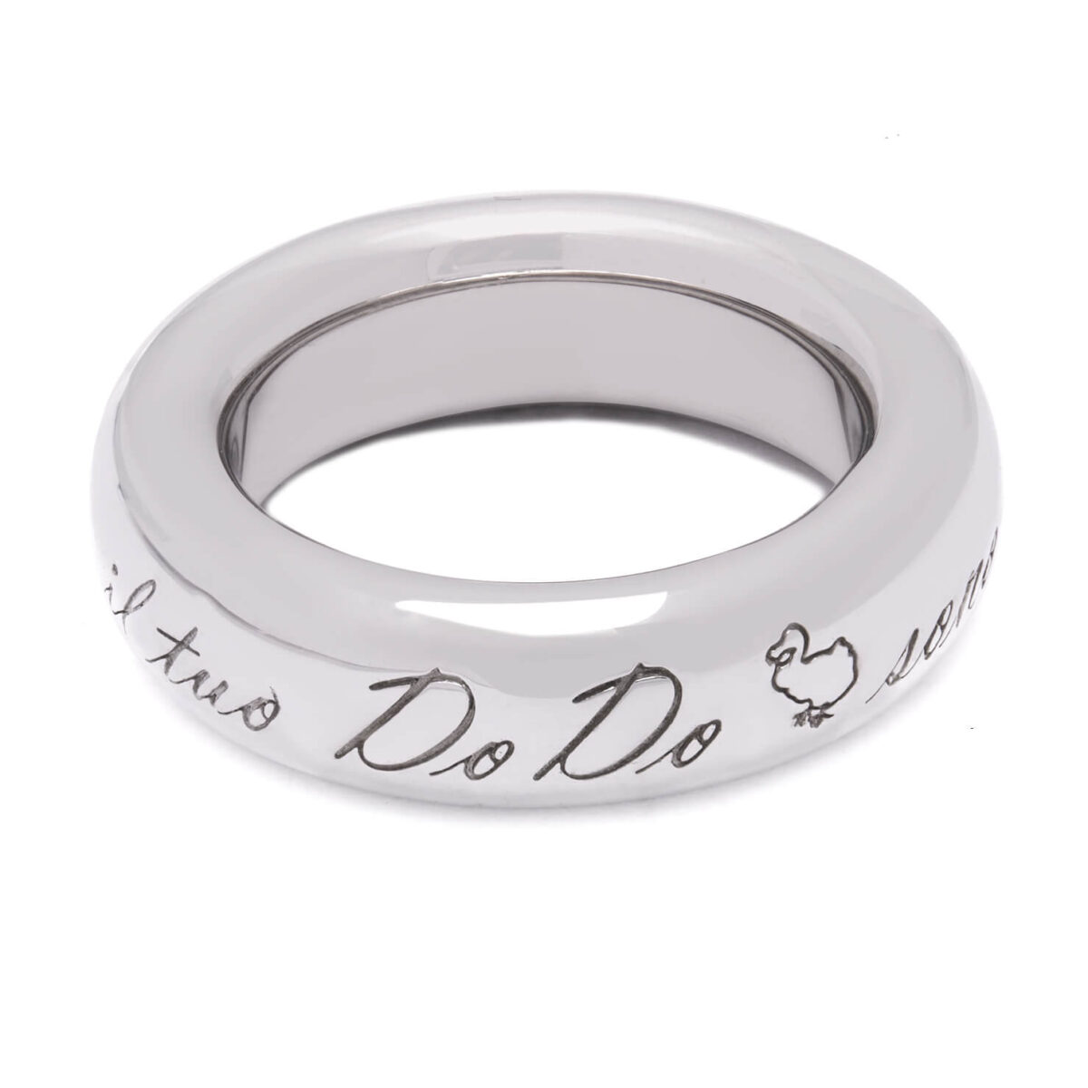 Anello Sono il tuo Dodo in argento 925%