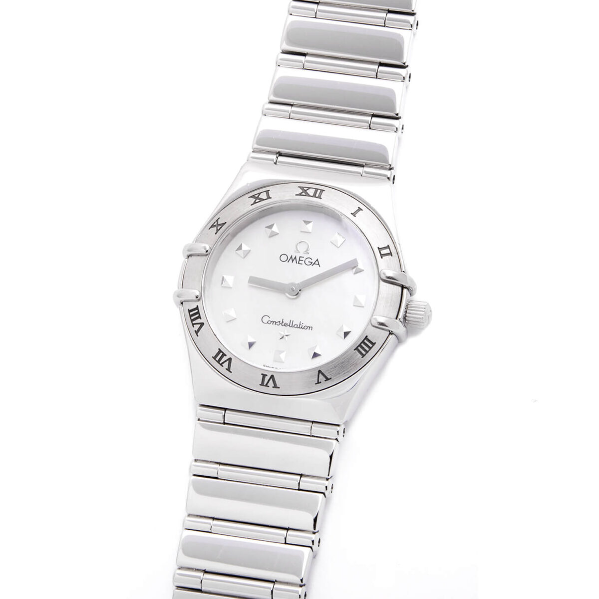 Omega Constellation Ladies mother of pearl quartz 25mm ref 1517100