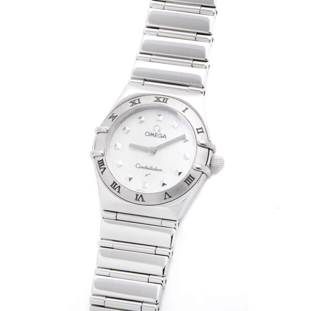 Omega Constellation Ladies mother of pearl quartz 25mm ref 1517100