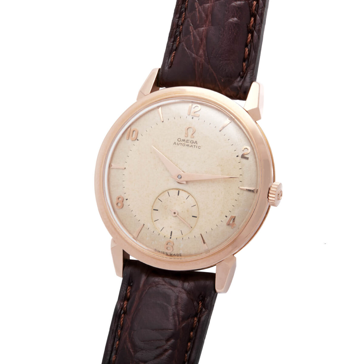 Omega Vintage Automatic Pink Gold cal 941