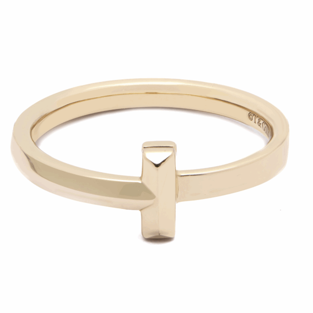 Anello Tiffany T1 in oro giallo 18kt