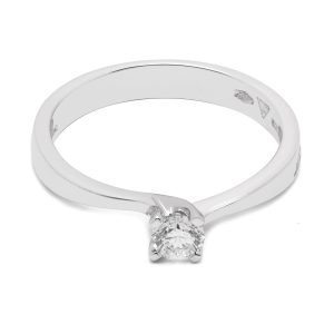 Anello solitario usato outlet