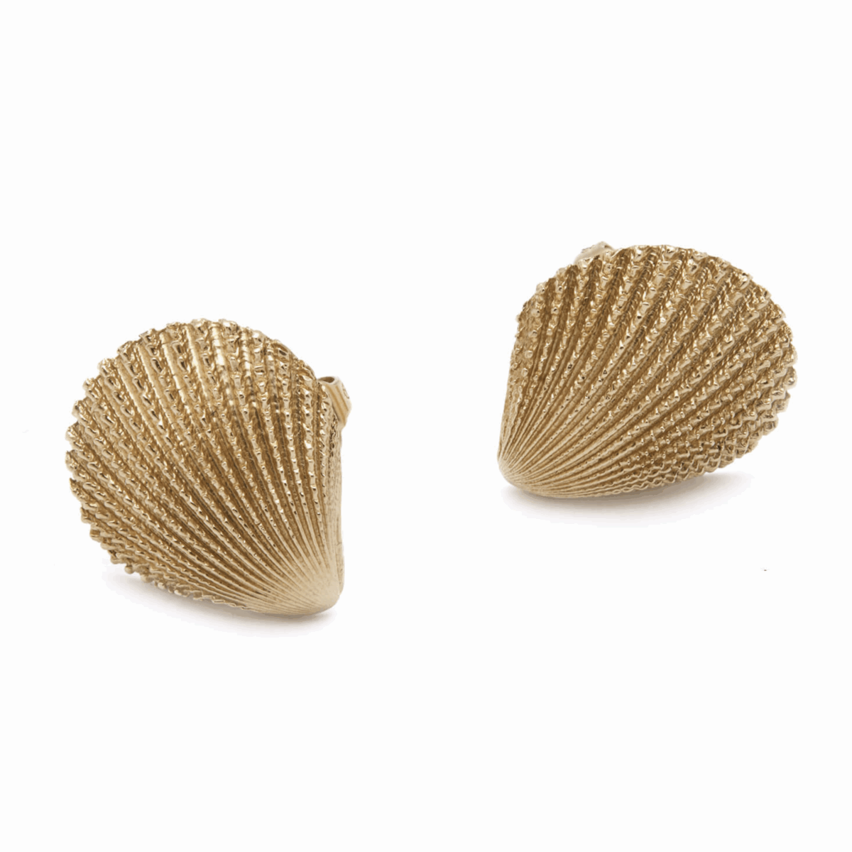 Orecchini conchiglia Tiffany in oro giallo 14kt