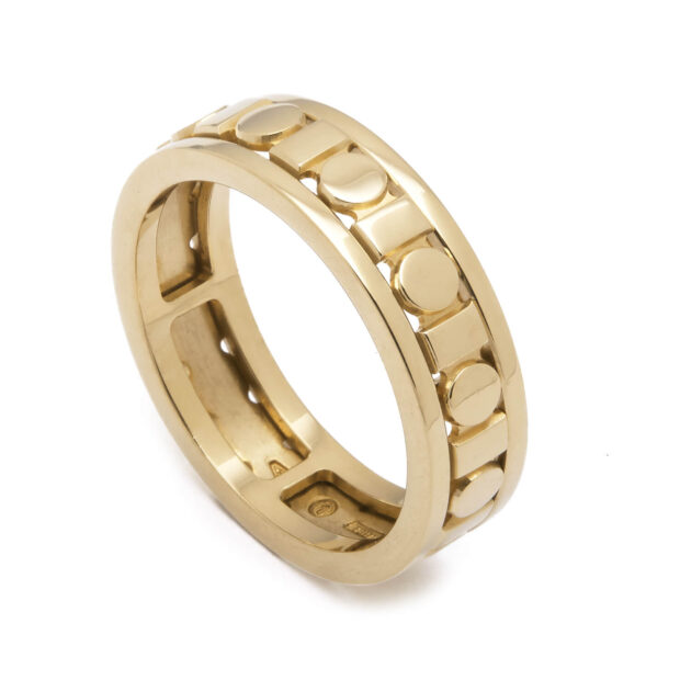 Anello Damiani Belle Epoque Reel in oro giallo