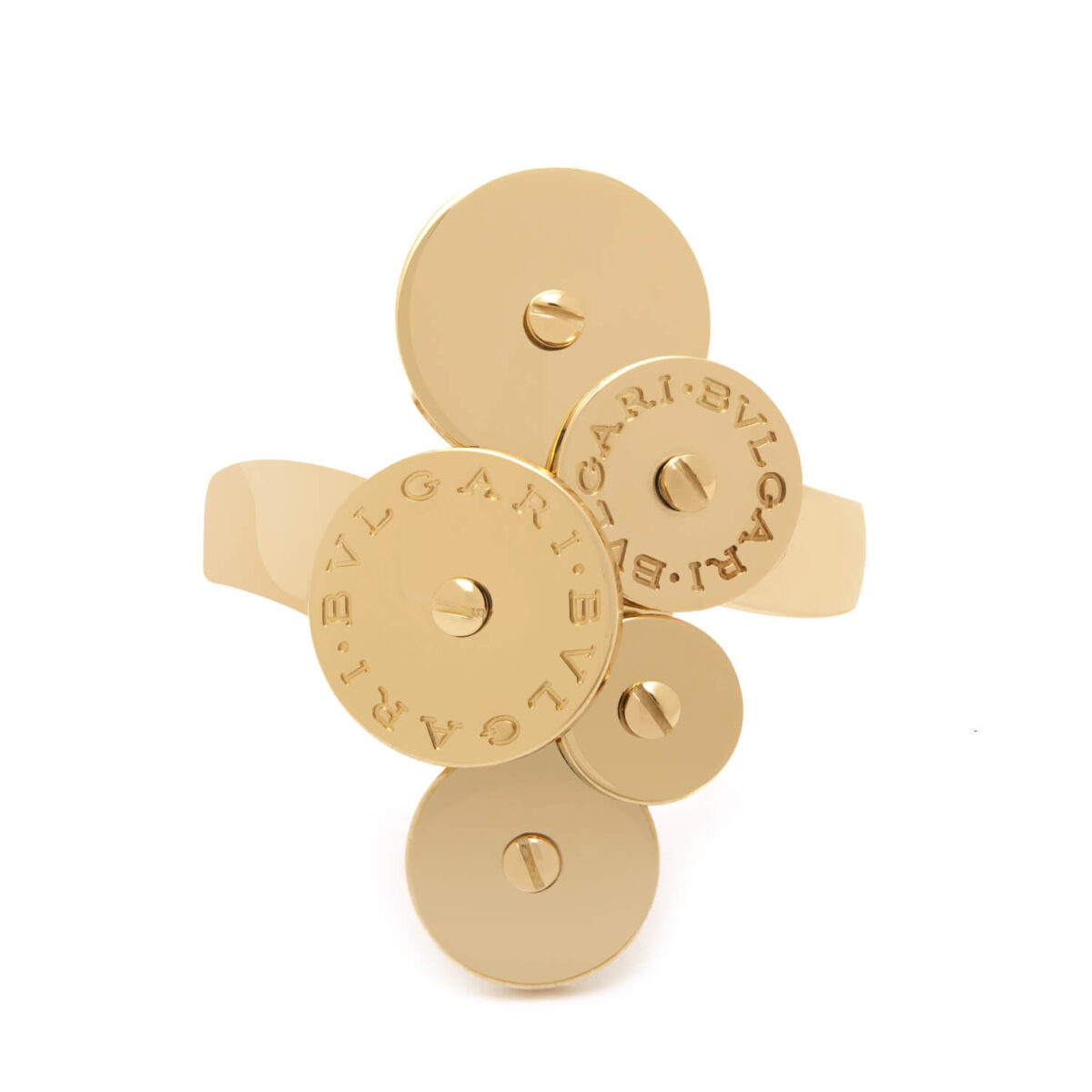 Anello Bulgari Cicladi in oro giallo