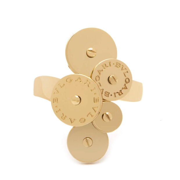 Anello Bulgari Cicladi in oro giallo