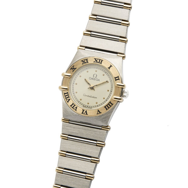 Omega Constellation lady steel gold ref 795.1080.1