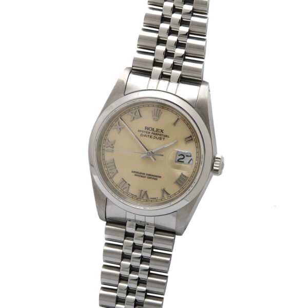 Rolex Datejust 36mm ivory dial ref 16200