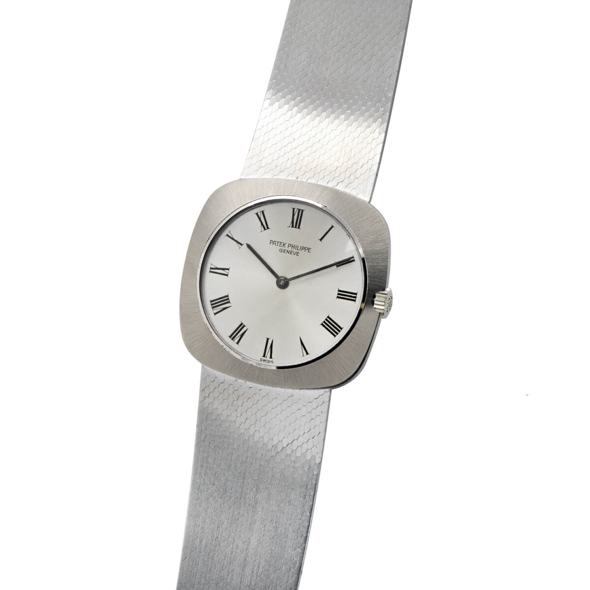 Patek Philippe forma vintage ref 3542-2 white gold