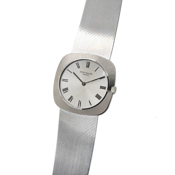 Patek Philippe forma vintage ref 3542-2 white gold