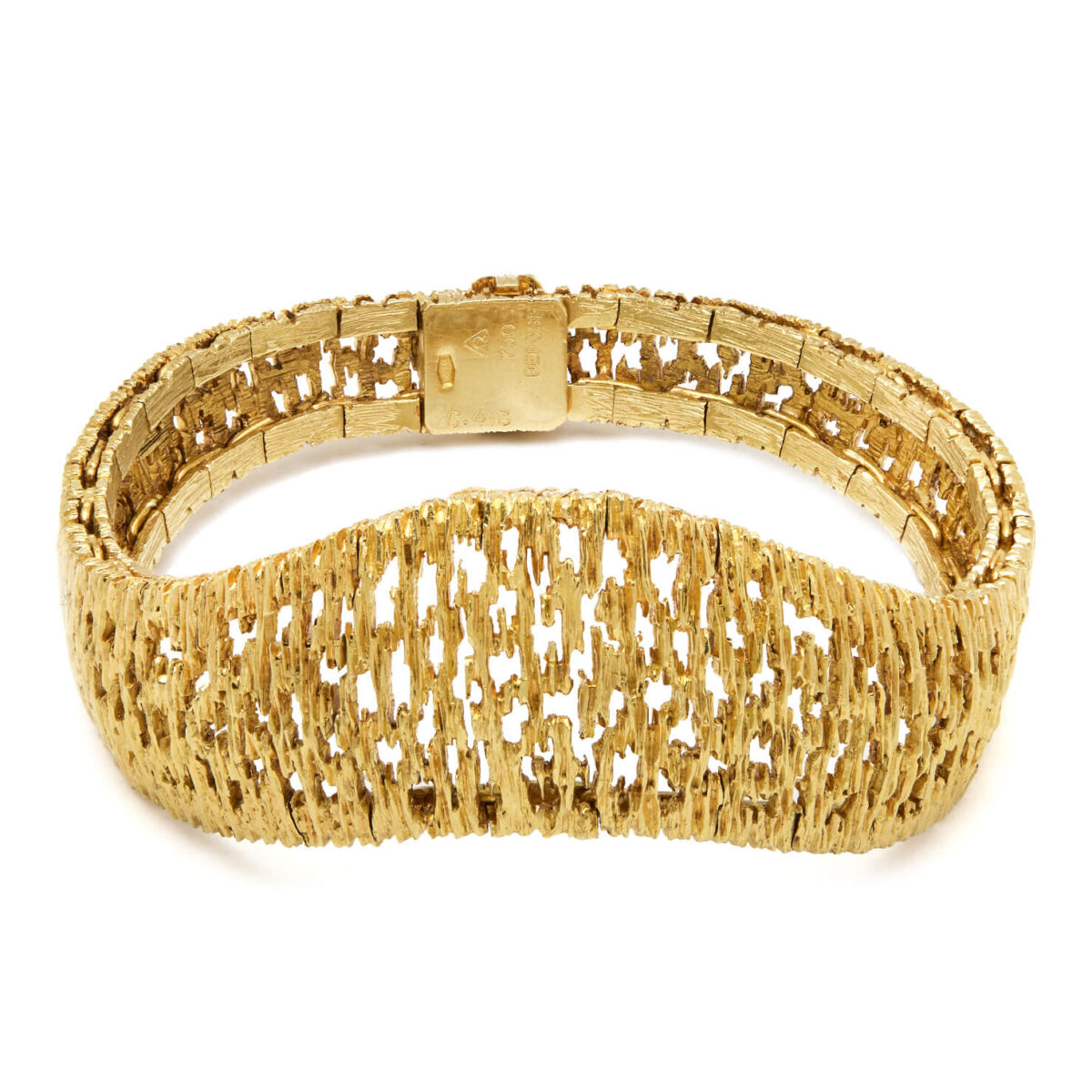Bracciale Omega Gilbert Albert oro 18kt