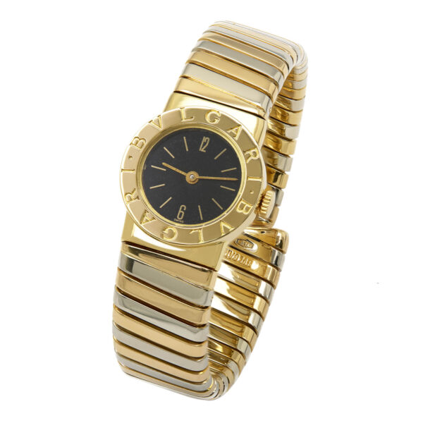 Bulgari Tubogas Manual oro 18kt yellow white ref A5007