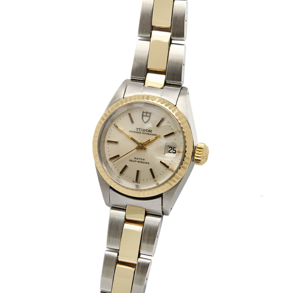 Tudor prince Oysterdate 26mm steel gold ref 9241/3
