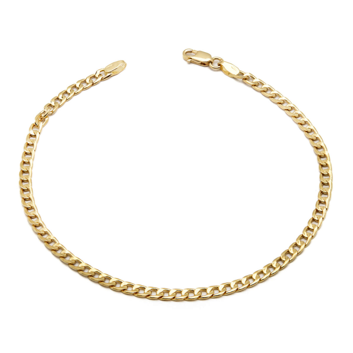 Bracciale groumettina in oro giallo 18kt