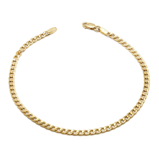 Bracciale groumettina in oro giallo 18kt