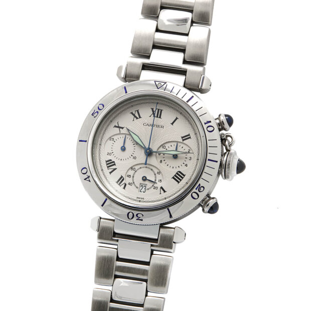 Cartier Pasha Chronograph 38mm quartz ref 1050