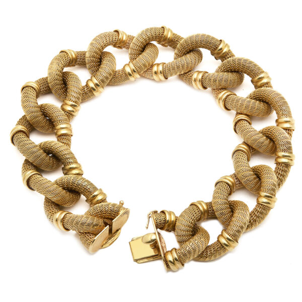Bracciale vintage Filippini Verona in oro 18kt