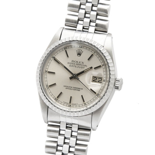 Rolex Datejust 36mm silver dial ref 16030