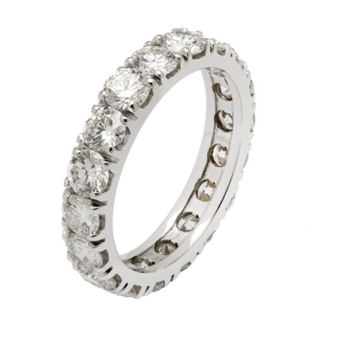Anello eternity con diamanti 3,60ct