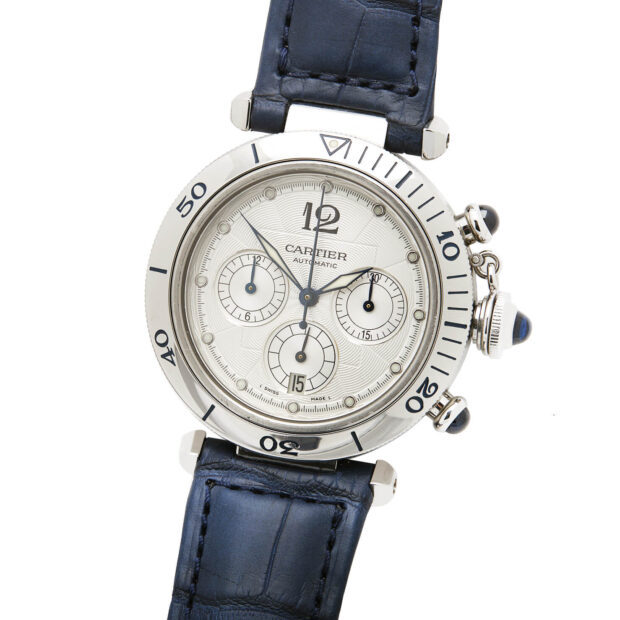 Cartier Pasha Chronograph 38mm ref 2113