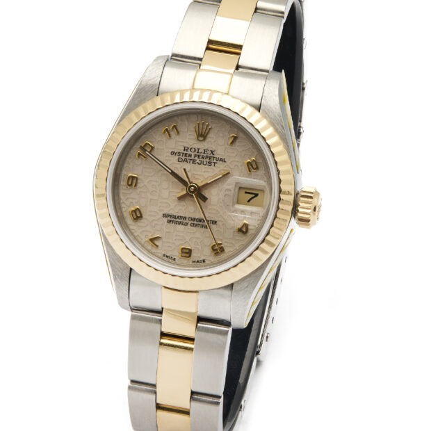 Rolex Lady datejust Ivory Computer Dial 26mm ref 69173