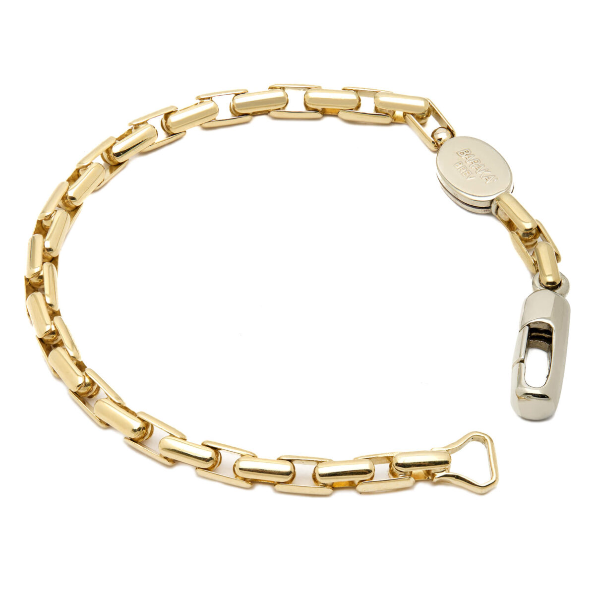 Bracciale Barakà in oro giallo e bianco