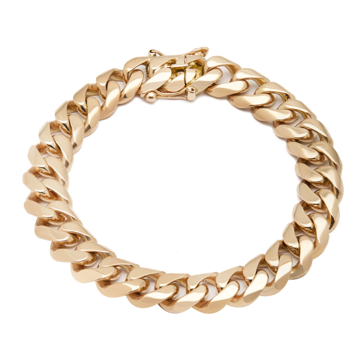 Bracciale groumette in oro rosa 18kt