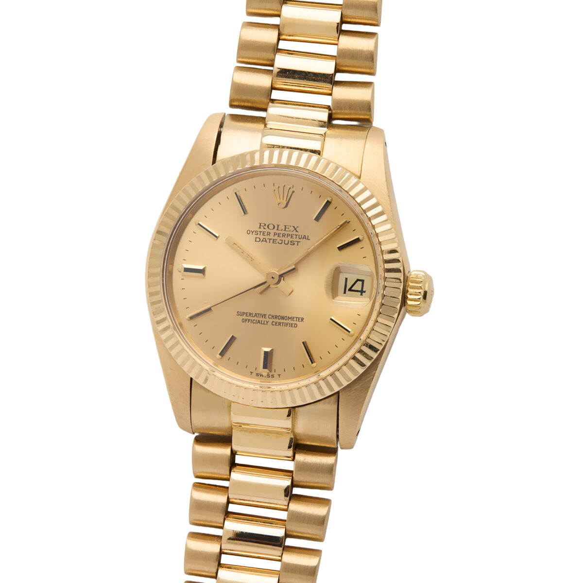 Rolex Datejust 31 mm Yellow Gold 18kt Ref 6824