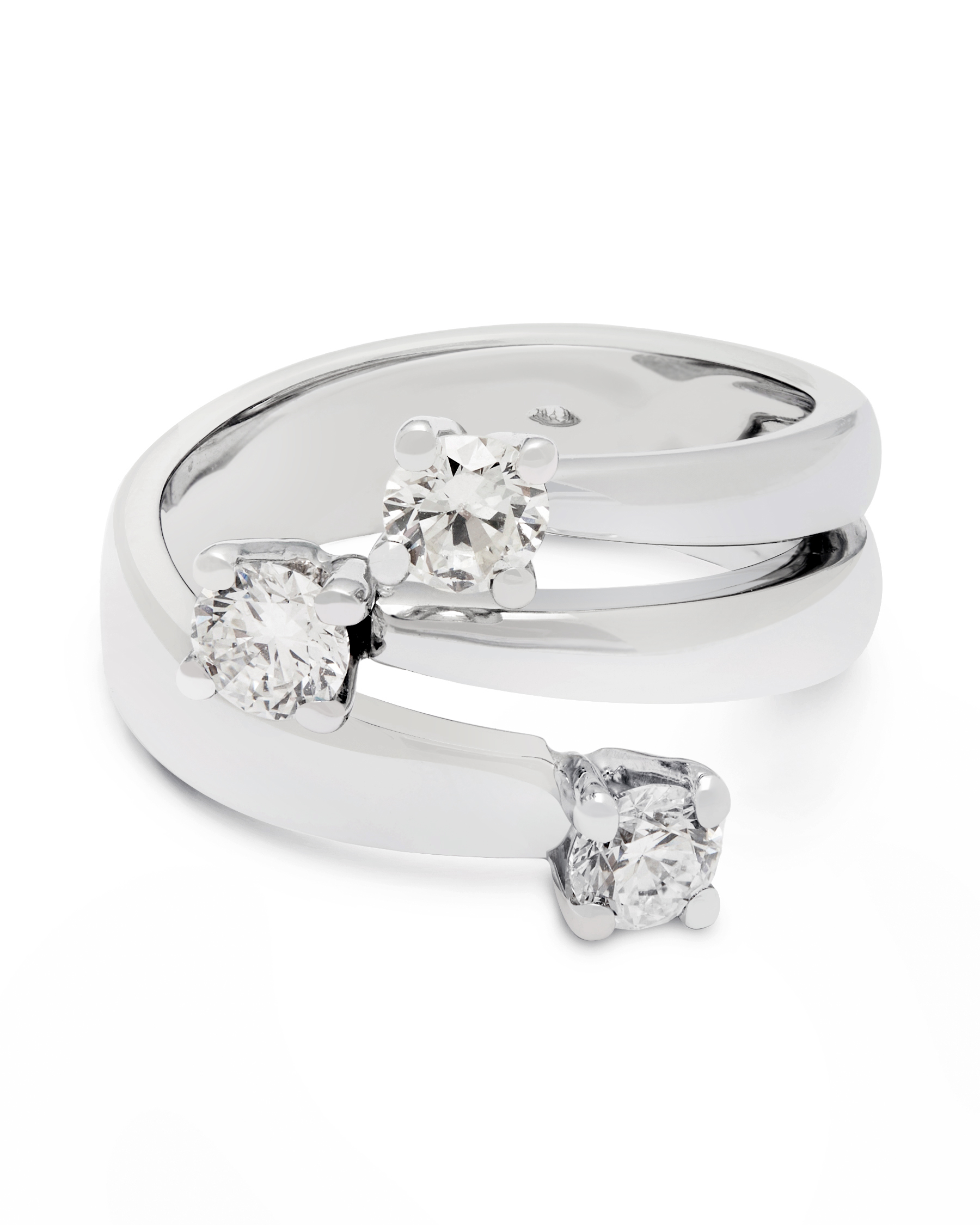 Ring Anello Trilogy Fabiani Diamante Anello Trilogy Recarlo