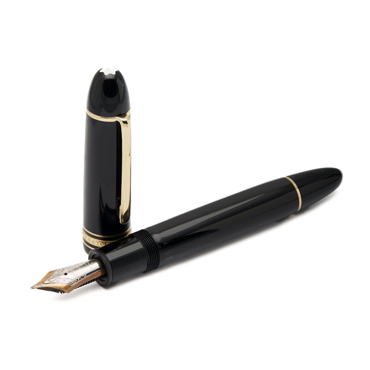 Penna stilografica Montblanc Meisterstuck gold coated classique