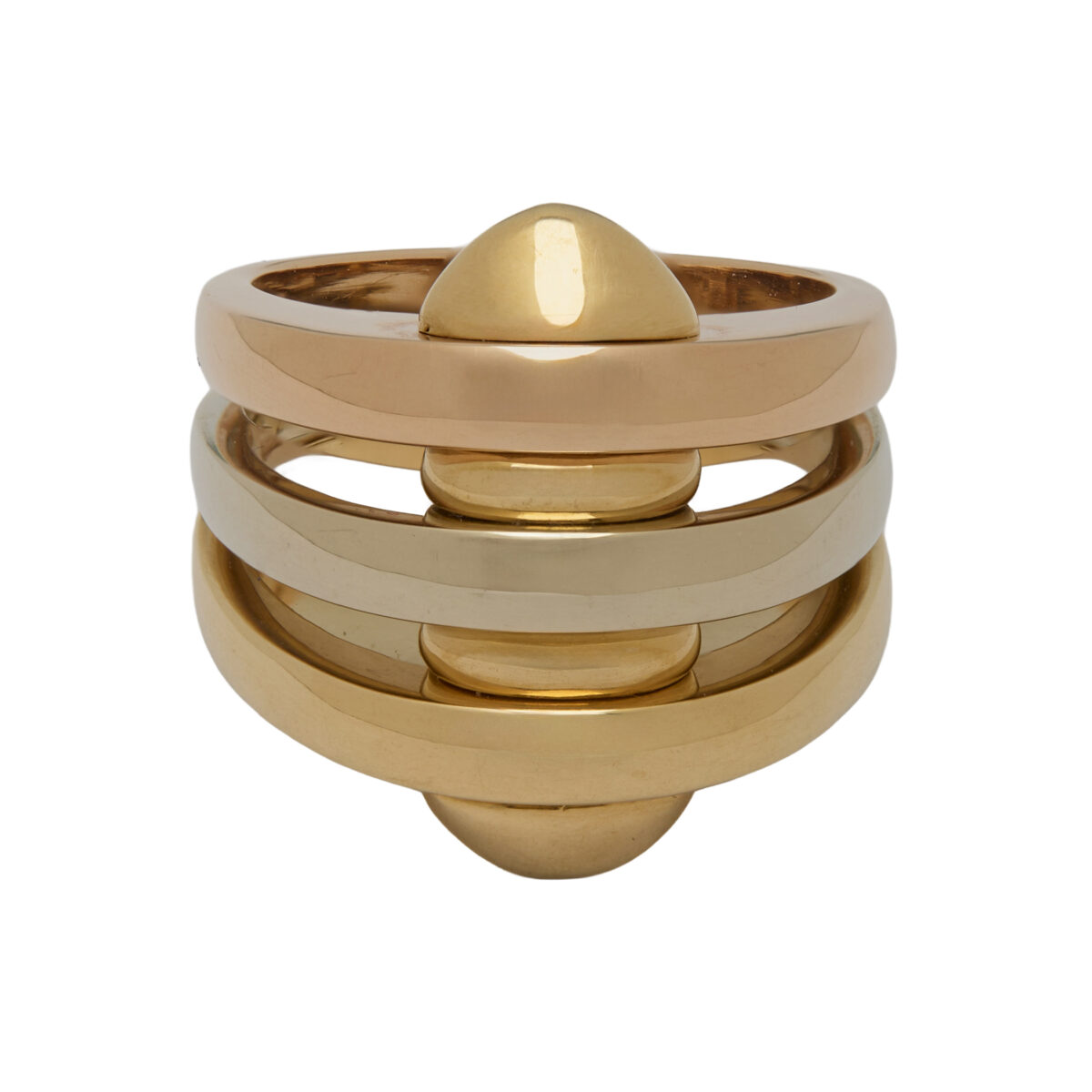 Anello bulgari geometrico 3 ori-1