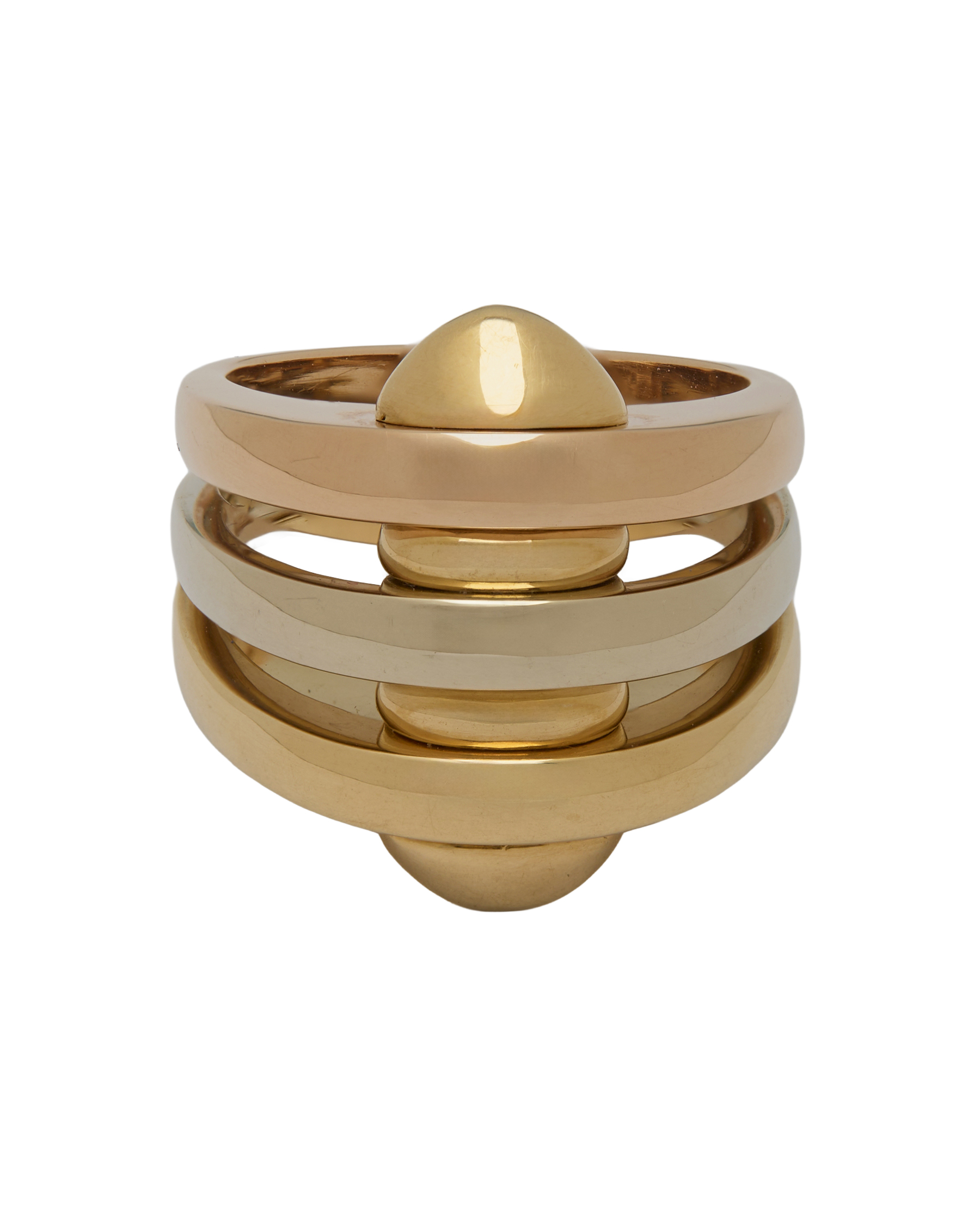 Anello bulgari geometrico 3 ori-1