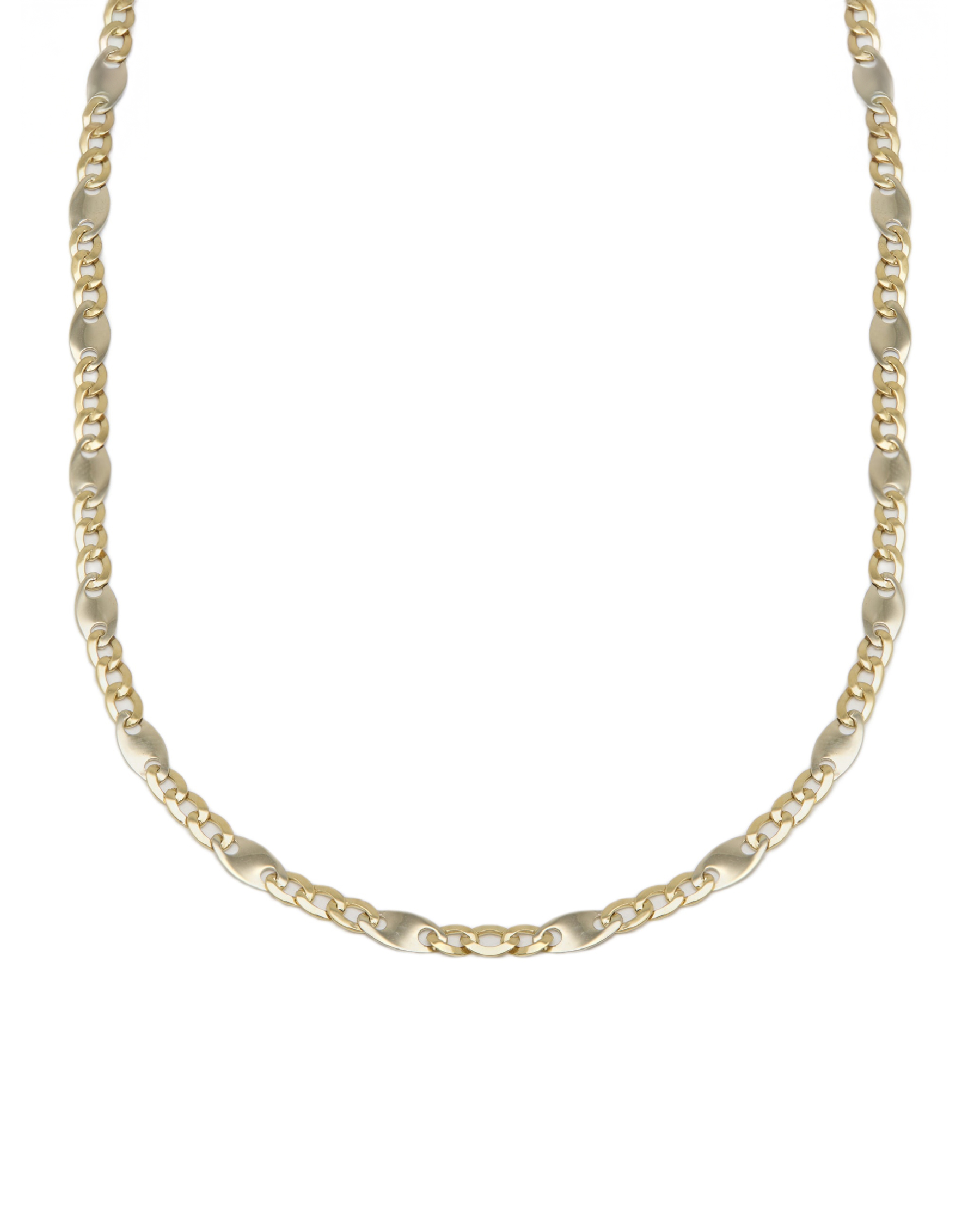 COLLANA MARZI ORO GIALLO E BIANCO 18 KT-1
