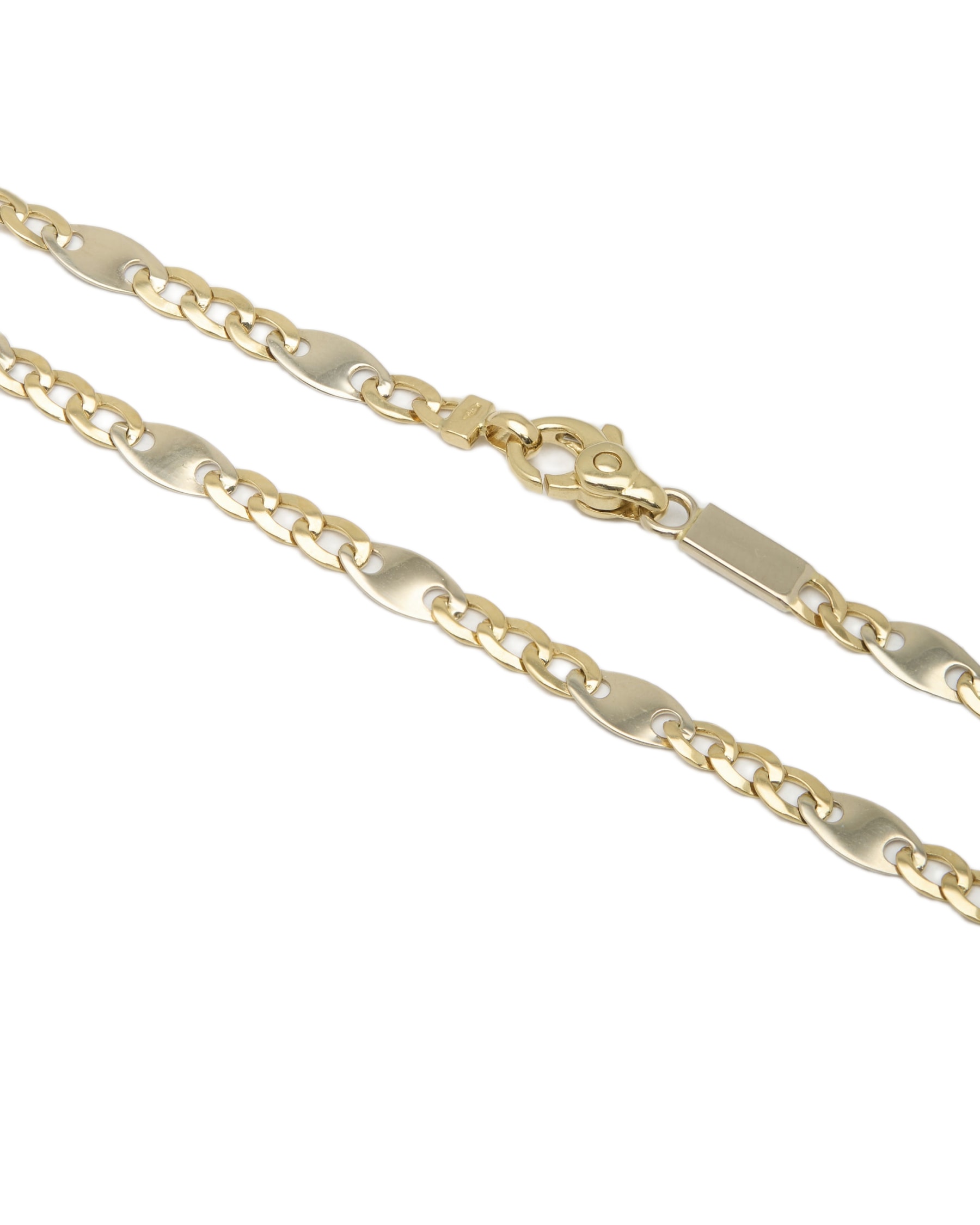 COLLANA MARZI ORO GIALLO E BIANCO 18 KT-2