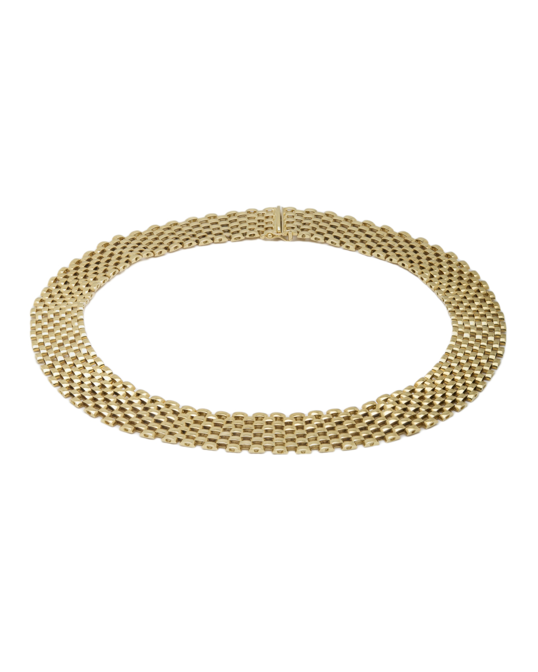 GIROCOLLO MAGLIA PANTHER ORO GIALLO 18 KT-4