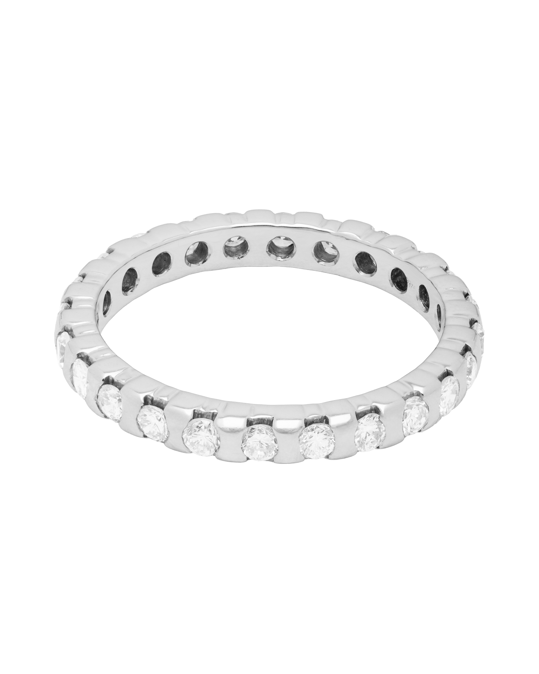Eternity oro bianco con diamanti 0,72ct-1