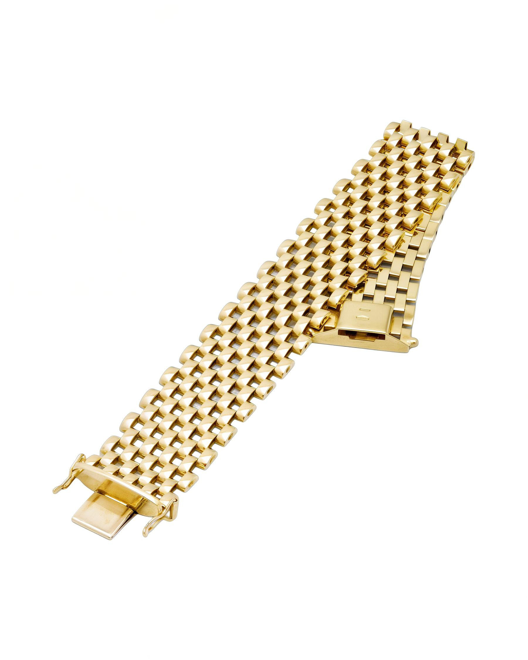 Bracciale maglia panther in oro giallo 18 kt-2