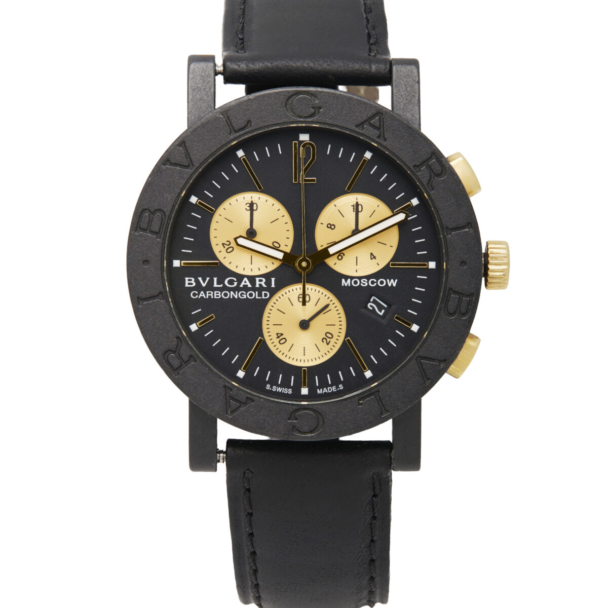 Orologio bulgari bulgari carbongold moscow ref 38clch-1